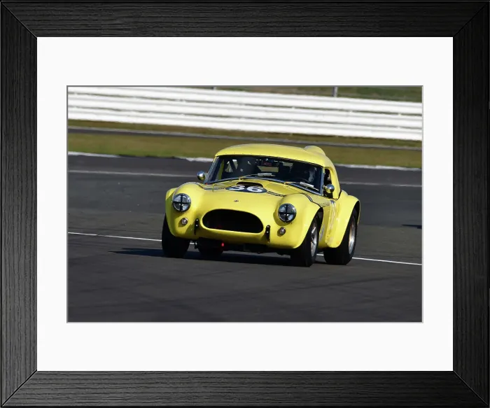 Framed Print : CJ11 9258 Nick Sleep, Joel Wykeham, Shelby American Cobra