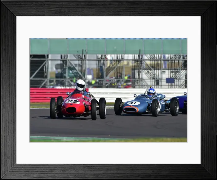 Framed Print : CM33 7884 Nigel Lackford, Elva 100, Peter Fenichel, Cooper T56 Framed Print : CM33 7884 Nigel Lackford, Elva 100, Peter Fenichel, Cooper T56