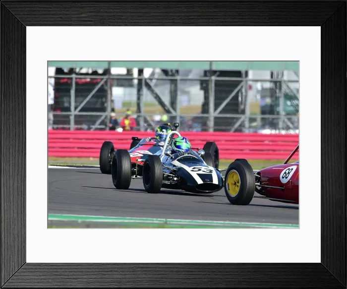 Framed Print : CM33 7888 Sam Wilson, Cooper T59 Framed Print : CM33 7888 Sam Wilson, Cooper T59
