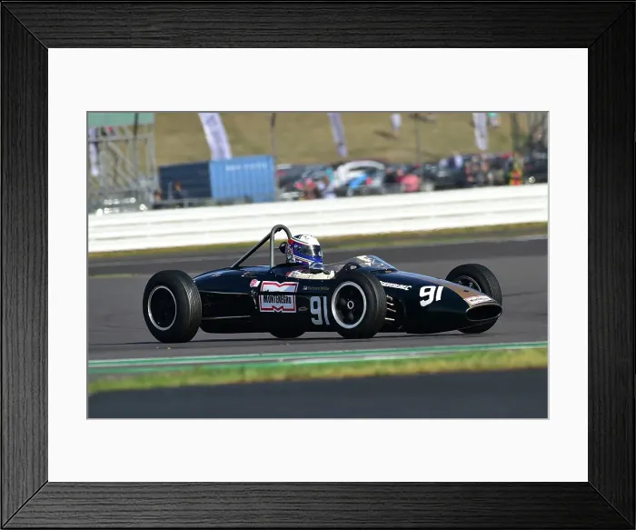 Framed Print : CM33 7935 Richard Wilson, Brabham BT6 Framed Print : CM33 7935 Richard Wilson, Brabham BT6