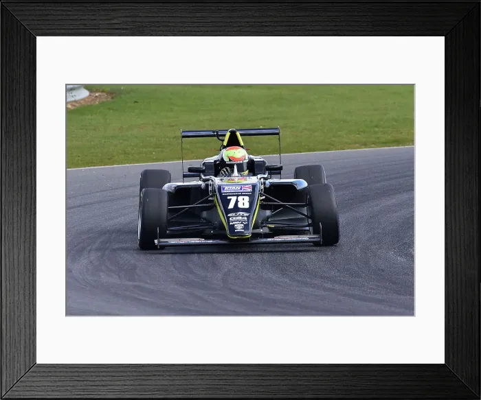 Framed Print : CM32 5886 Jack Sherwood, Tatuus F4-T014