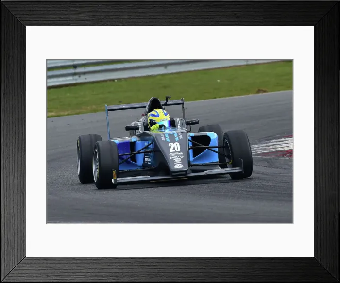 Framed Print : CM32 5941 Jarrod Waberski, Tatuus F4-T014