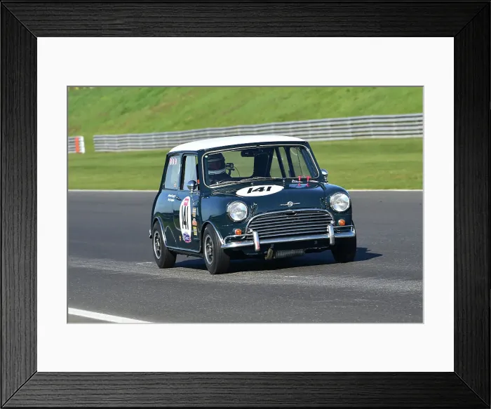 Framed Print : CM32 5435 Richard Longdon, Rory Longdon, Austin Mini Cooper S Framed Print : CM32 5435 Richard Longdon, Rory Longdon, Austin Mini Cooper S