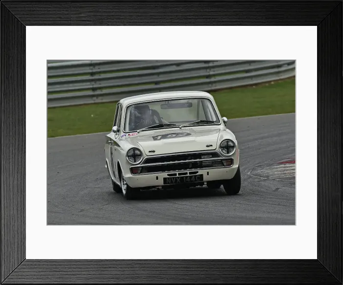Framed Print : CM32 5805 Mike Stephenson, Ford Lotus Cortina Framed Print : CM32 5805 Mike Stephenson, Ford Lotus Cortina