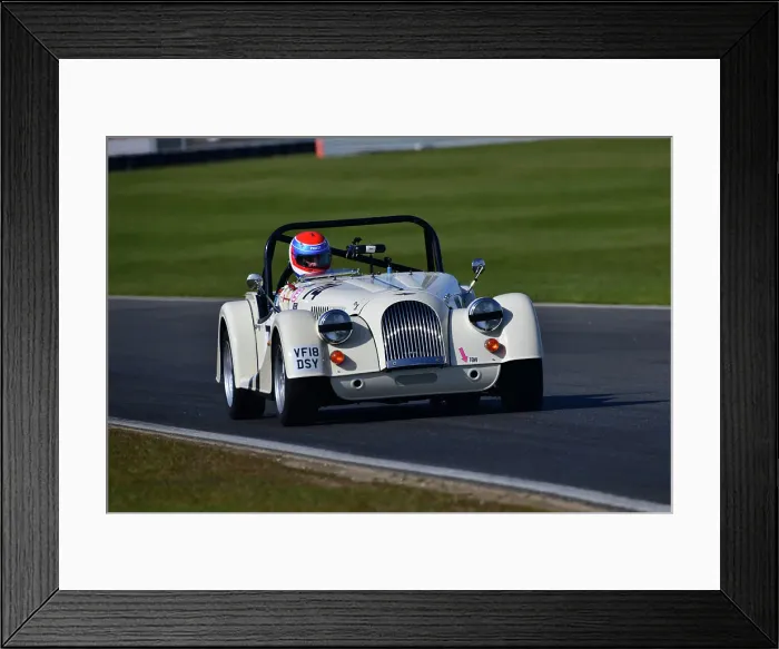 Framed Print : CJ10 4815 Oliver Pratt, Morgan Plus 4 Clubsport Framed Print : CJ10 4815 Oliver Pratt, Morgan Plus 4 Clubsport