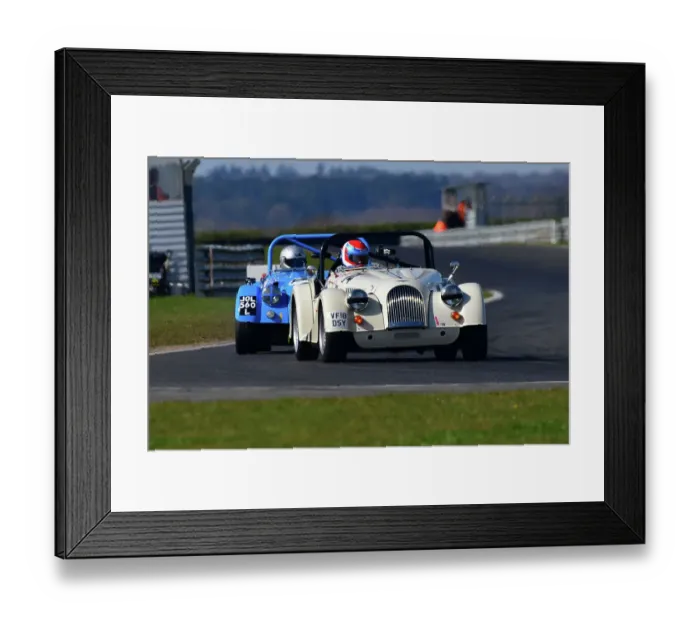 Framed Print : CJ10 4838 Oliver Pratt, Morgan Plus 4 Clubsport Framed Print : CJ10 4838 Oliver Pratt, Morgan Plus 4 Clubsport