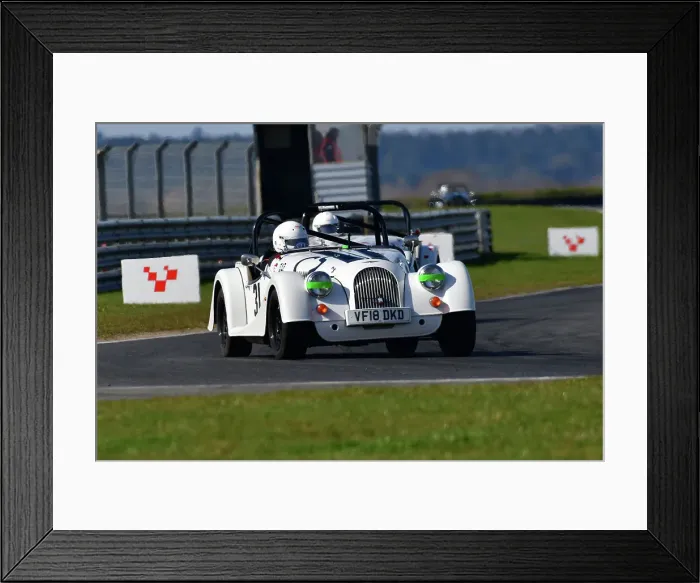 Framed Print : CJ10 4844 John Bevan, Morgan Plus 4 Clubsport Framed Print : CJ10 4844 John Bevan, Morgan Plus 4 Clubsport