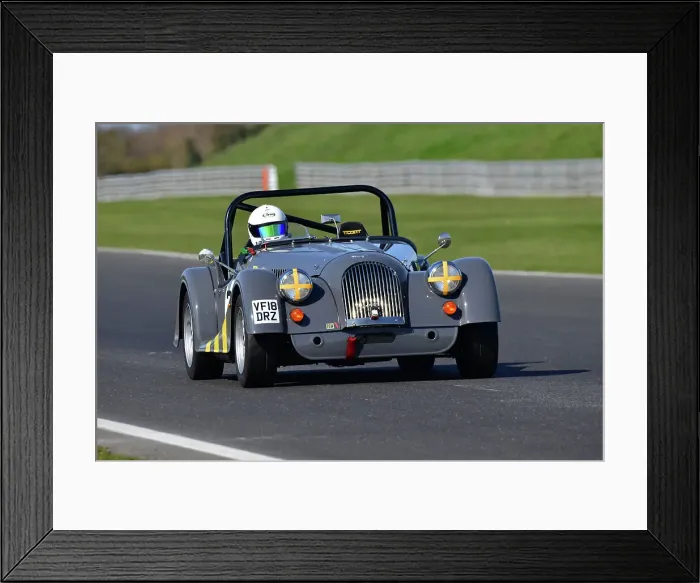 Framed Print : CJ10 4862 Tony Kilby, Morgan Plus 4 Club Sport Framed Print : CJ10 4862 Tony Kilby, Morgan Plus 4 Club Sport