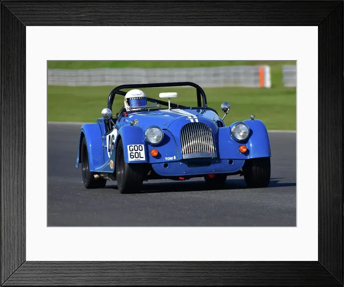Framed Print : CJ10 4872 Phillip Thomas, Morgan Plus 4 Babydoll Framed Print : CJ10 4872 Phillip Thomas, Morgan Plus 4 Babydoll