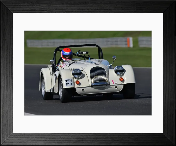 Framed Print : CJ10 4876 Oliver Pratt, Morgan Plus 4 Clubsport Framed Print : CJ10 4876 Oliver Pratt, Morgan Plus 4 Clubsport