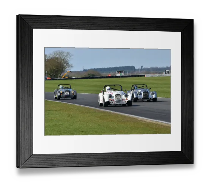 Framed Print : CM32 5516 John Richards, Morgan Plus 4 Clubsport, Andrew Thompson, Morgan ARV6 Framed Print : CM32 5516 John Richards, Morgan Plus 4 Clubsport, Andrew Thompson, Morgan ARV6