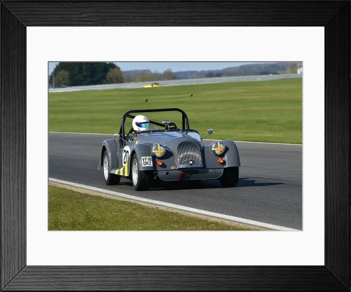 Framed Print : CM32 5517 Tony Kilby, Morgan Plus 4 Club Sport Framed Print : CM32 5517 Tony Kilby, Morgan Plus 4 Club Sport