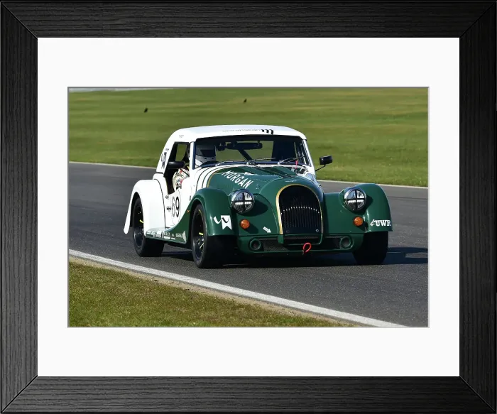 Framed Print : CM32 5521 Tony Hirst, Morgan Plus 4 Framed Print : CM32 5521 Tony Hirst, Morgan Plus 4