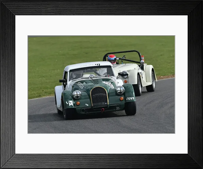 Framed Print : CM32 5961 Tony Hirst, Morgan Plus 4 Framed Print : CM32 5961 Tony Hirst, Morgan Plus 4