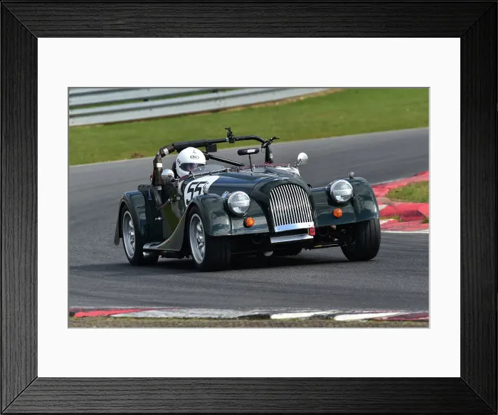 Framed Print : CM32 5990 Simon Sherry, Morgan Plus 8