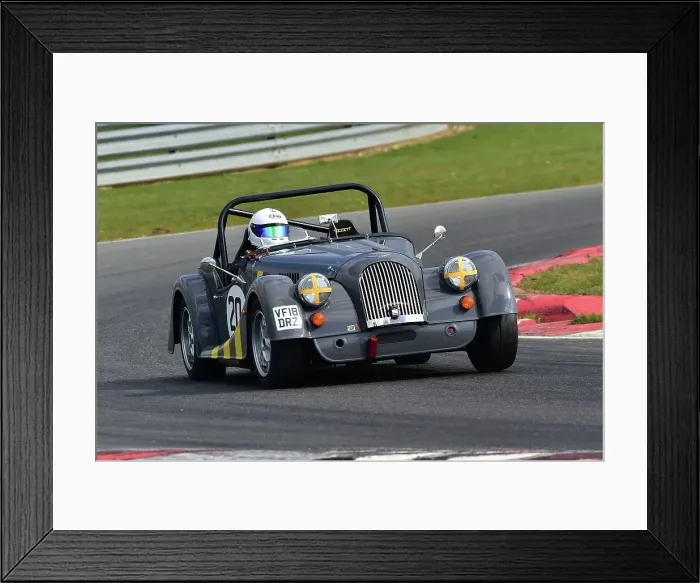 Framed Print : CM32 5997 Tony Kilby, Morgan Plus 4 Club Sport Framed Print : CM32 5997 Tony Kilby, Morgan Plus 4 Club Sport