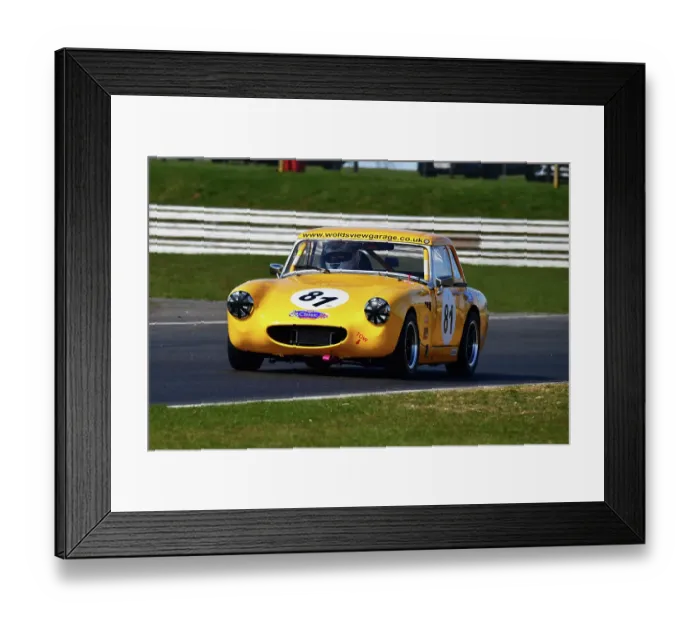 Framed Print : CJ10 4897 James Atkinson, MG Midget Framed Print : CJ10 4897 James Atkinson, MG Midget
