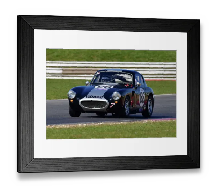 Framed Print : CJ10 4937 Simon Page, Austin Healey Sebring Sprite