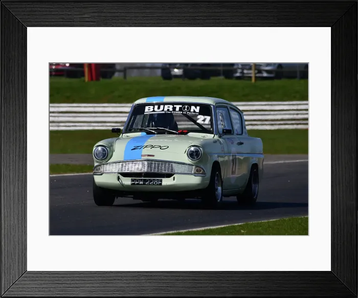 Framed Print : CJ10 4979 Martin Reynolds, Ford Anglia Framed Print : CJ10 4979 Martin Reynolds, Ford Anglia
