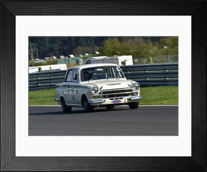 Framed Print : CM32 6055 Karl Foster, Ford Lotus Cortina Framed Print : CM32 6055 Karl Foster, Ford Lotus Cortina