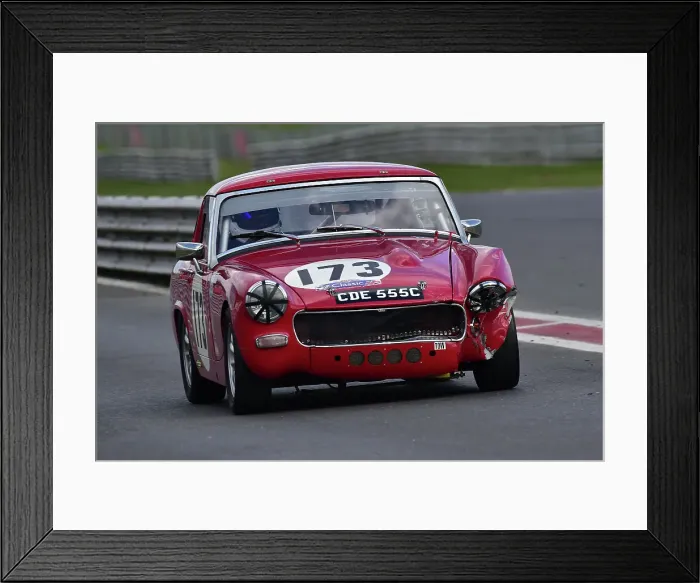 Framed Print : CM32 6136 Connor Kay, MG Midget