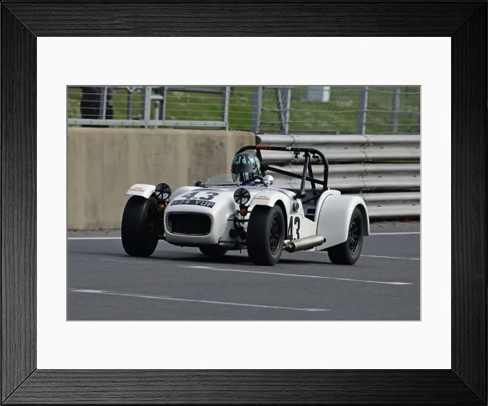 Framed Print : CJ10 5021 Steve Hodges, Lotus 7 Series 2 Framed Print : CJ10 5021 Steve Hodges, Lotus 7 Series 2