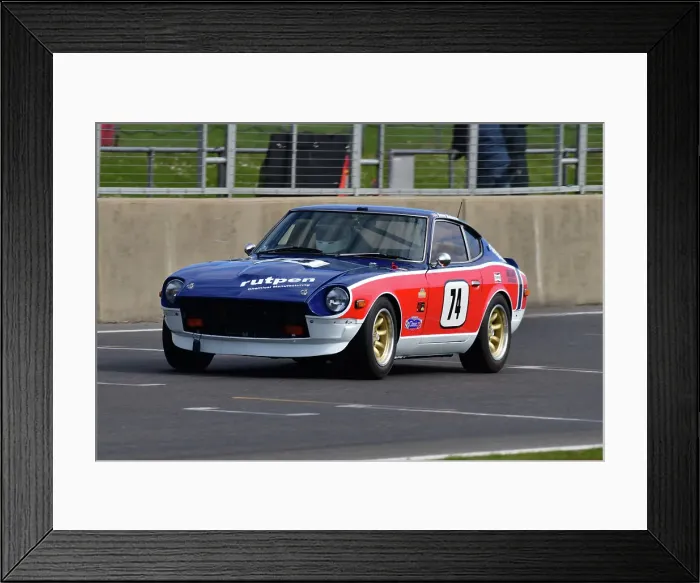 Framed Print : CJ10 5024 Dave Roberts, Datsun 240Z Framed Print : CJ10 5024 Dave Roberts, Datsun 240Z