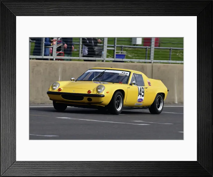 Framed Print : CJ10 5026 Malcolm Johnson, Lotus Europa Framed Print : CJ10 5026 Malcolm Johnson, Lotus Europa