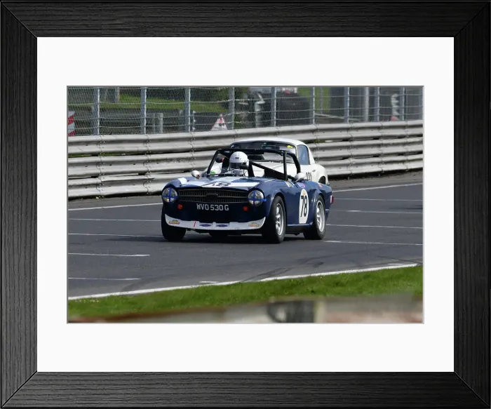 Framed Print : CJ10 5040 David McDonald, Bailey Frost, Triumph TR6 Framed Print : CJ10 5040 David McDonald, Bailey Frost, Triumph TR6