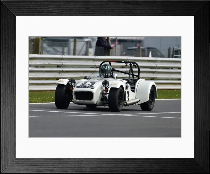 Framed Print : CM32 5554 Steve Hodges, Lotus 7 Series 2 Framed Print : CM32 5554 Steve Hodges, Lotus 7 Series 2
