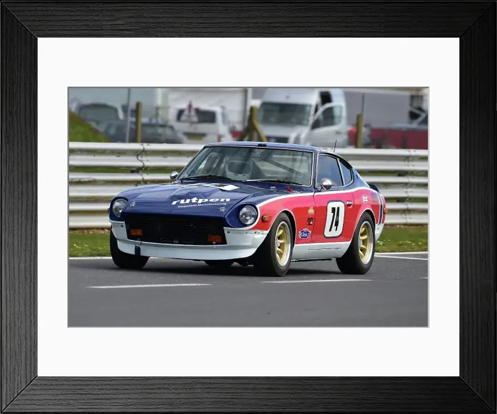 Framed Print : CM32 5555 Dave Roberts, Datsun 240Z Framed Print : CM32 5555 Dave Roberts, Datsun 240Z