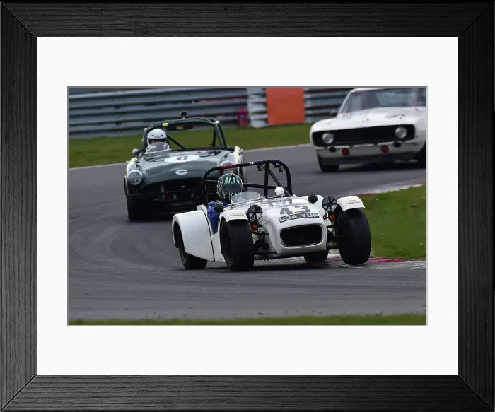 Framed Print : CM32 6214 Steve Hodges, Lotus 7 Series 2 Framed Print : CM32 6214 Steve Hodges, Lotus 7 Series 2