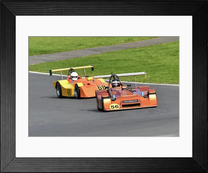 Framed Print : CM32 5213 Stephen Littler, Mallock Mk18B, Dave Facer, Mallock Mk16