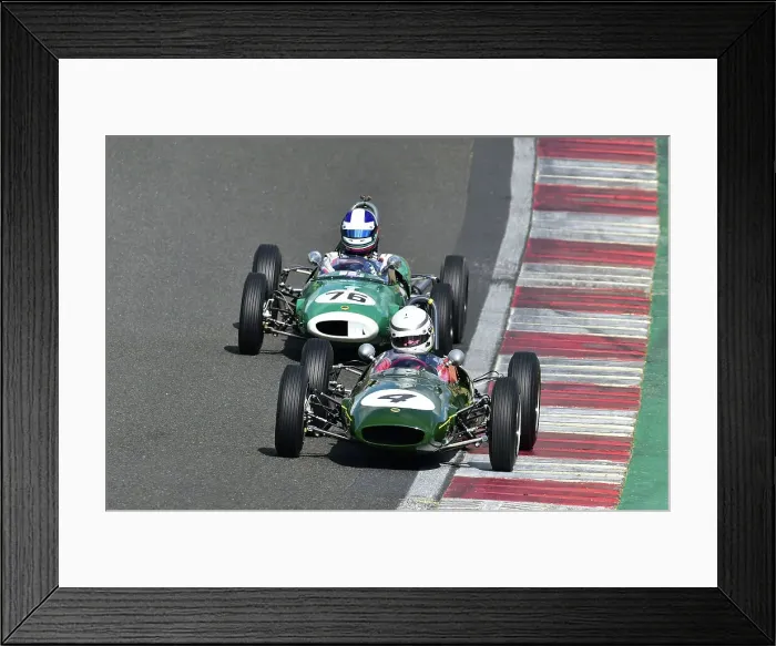 Framed Print : CM32 4934 Andrew Hibberd, Lotus 22, Tim Child, Lotus 22