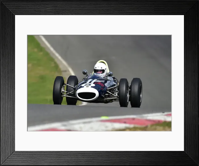 Framed Print : CM32 4981 Robin Longdon, Lola Mk5A Framed Print : CM32 4981 Robin Longdon, Lola Mk5A