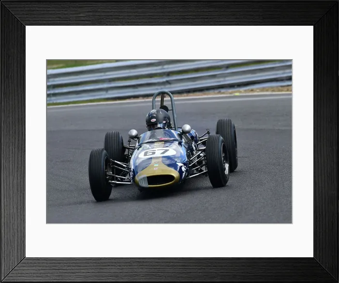 Framed Print : CM32 5018 Michael O'Brien, Brabham BT6 Framed Print : CM32 5018 Michael O'Brien, Brabham BT6