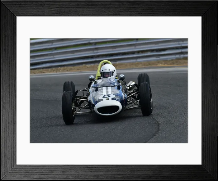 Framed Print : CM32 5022 Robin Longdon, Lola Mk5A Framed Print : CM32 5022 Robin Longdon, Lola Mk5A