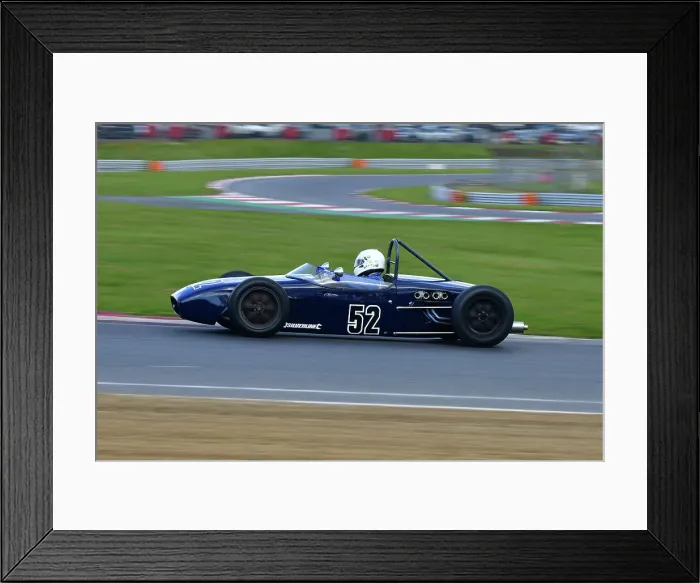 Framed Print : CJ10 4558 Jeremy Deeley, Lotus 18