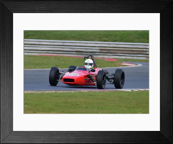 Framed Print : CJ10 8205 Mike Bainbridge, Lola T200 Framed Print : CJ10 8205 Mike Bainbridge, Lola T200