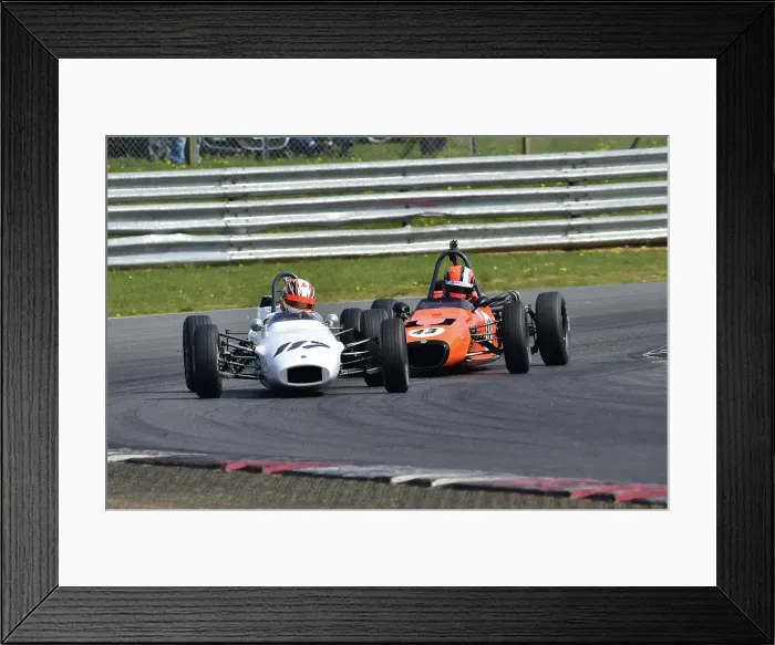 Framed Print : CM33 0285 Tom McArthur, Titan Mk4, Callum Grant, Merlyn Mk20A