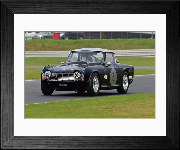 Framed Print : CJ10 8312 John Andon, Triumph TR4 Framed Print : CJ10 8312 John Andon, Triumph TR4