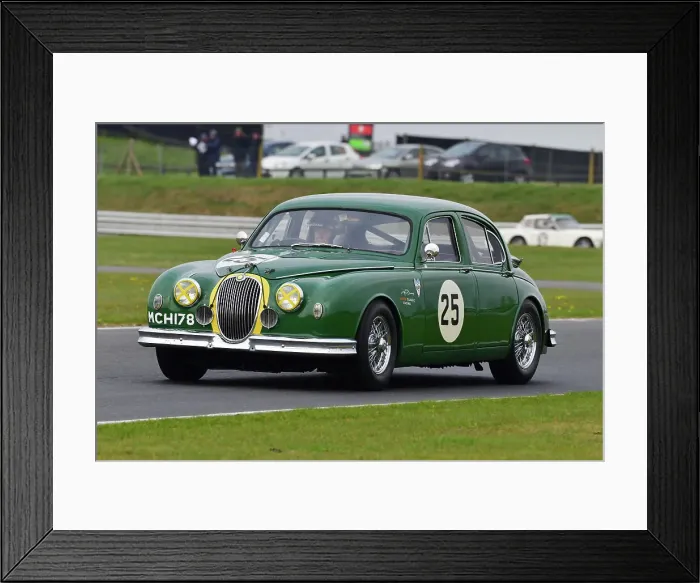 Framed Print : CJ10 8331 Nigel Webb, John Young, Jaguar Mk1 Framed Print : CJ10 8331 Nigel Webb, John Young, Jaguar Mk1