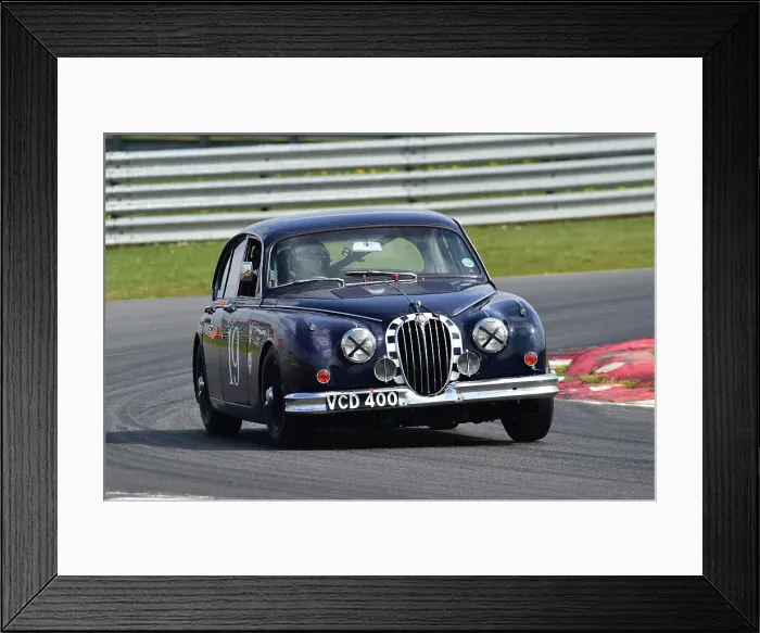 Framed Print : CM33 0340 Bruce McWhirter, Jaguar Mk2 Framed Print : CM33 0340 Bruce McWhirter, Jaguar Mk2