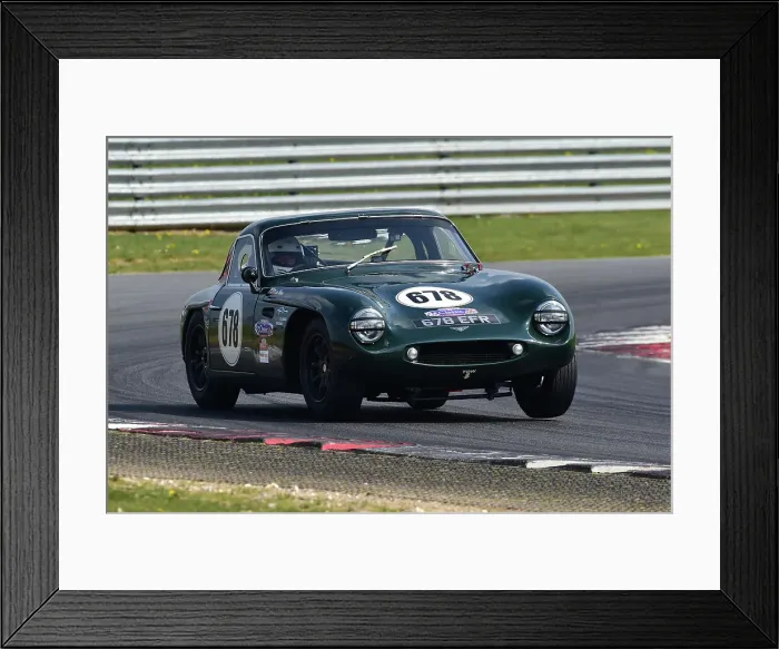 Framed Print : CM33 0362 Martin Stowe, TVR Grantura Mk3 Framed Print : CM33 0362 Martin Stowe, TVR Grantura Mk3