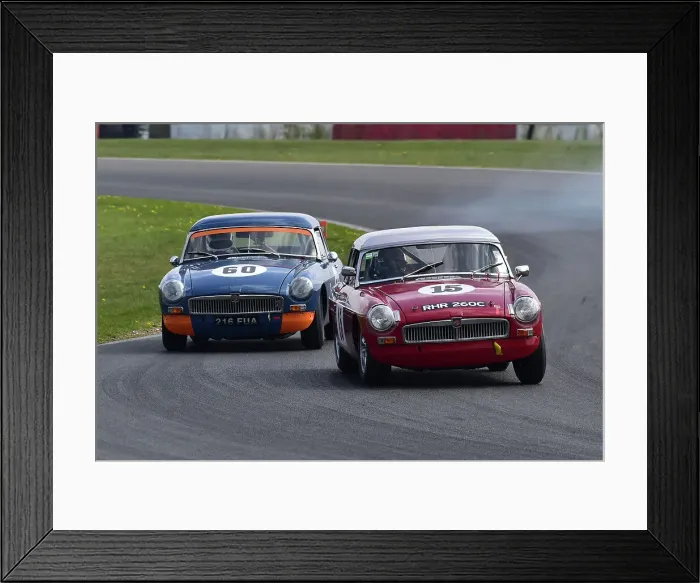 Framed Print : CM33 0388 James Hicks, MG B, Nick Thompson, Sean McLurg, MG B Framed Print : CM33 0388 James Hicks, MG B, Nick Thompson, Sean McLurg, MG B