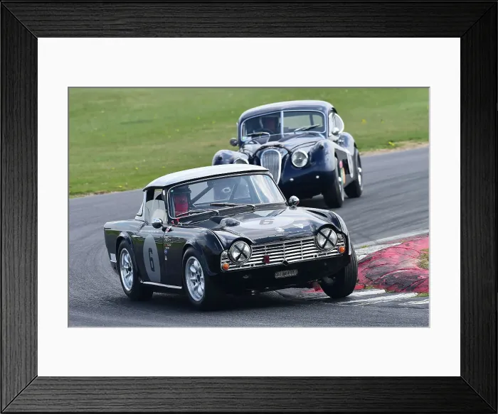 Framed Print : CM33 0405 John Andon, Triumph TR4 Framed Print : CM33 0405 John Andon, Triumph TR4