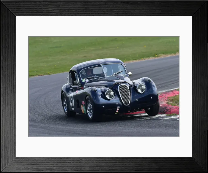 Framed Print : CM33 0406 John Burton, Jaguar XK 120 Framed Print : CM33 0406 John Burton, Jaguar XK 120