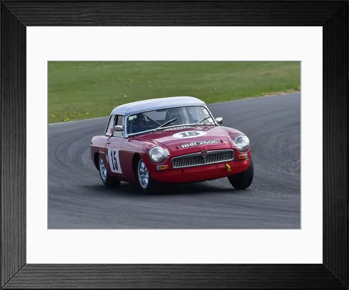 Framed Print : CM33 0408 James Hicks, MG B Framed Print : CM33 0408 James Hicks, MG B