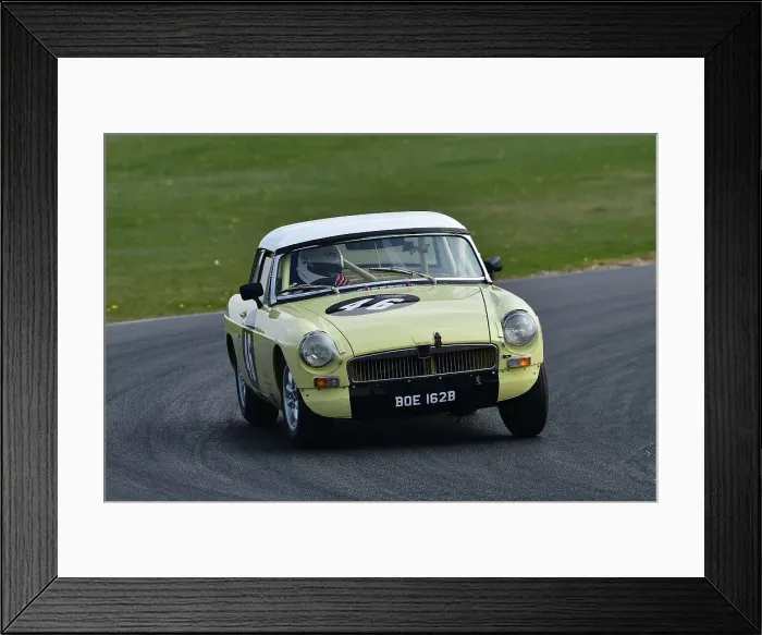Framed Print : CM33 0410 Freddie Wiltshire, George Wiltshire, MG B Framed Print : CM33 0410 Freddie Wiltshire, George Wiltshire, MG B