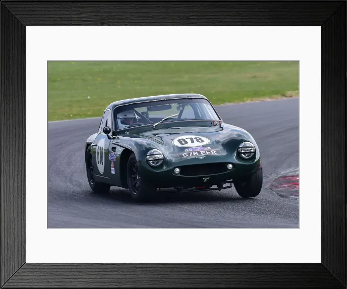 Framed Print : CM33 0412 Martin Stowe, TVR Grantura Mk3 Framed Print : CM33 0412 Martin Stowe, TVR Grantura Mk3